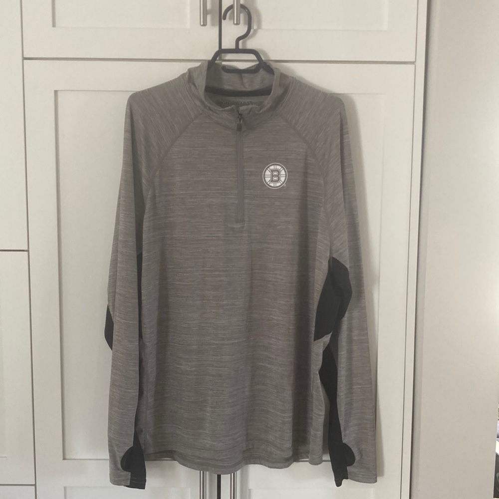 47 Brand Lightweight Running Sweater - Boston Bruins